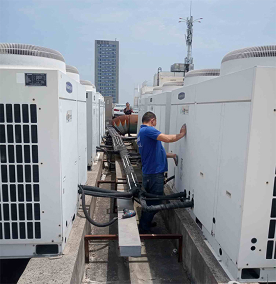 绍兴中央空调制热和不制冷系统维修方法